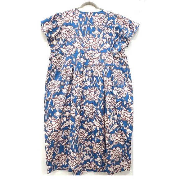 Maeve Printed Floral Flutter-Sleeve Babydoll Dress size 2X - Picture 7 of 11